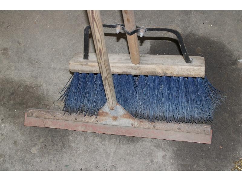 Fusion Tiller Attachment, Broom & Squeegee