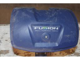 Fusion Tiller Attachment, Broom & Squeegee