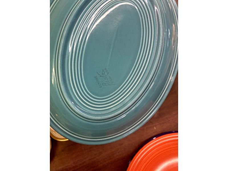 4 Fiesta Plates - 13"