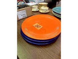 3 Fiesta Plates - 12"