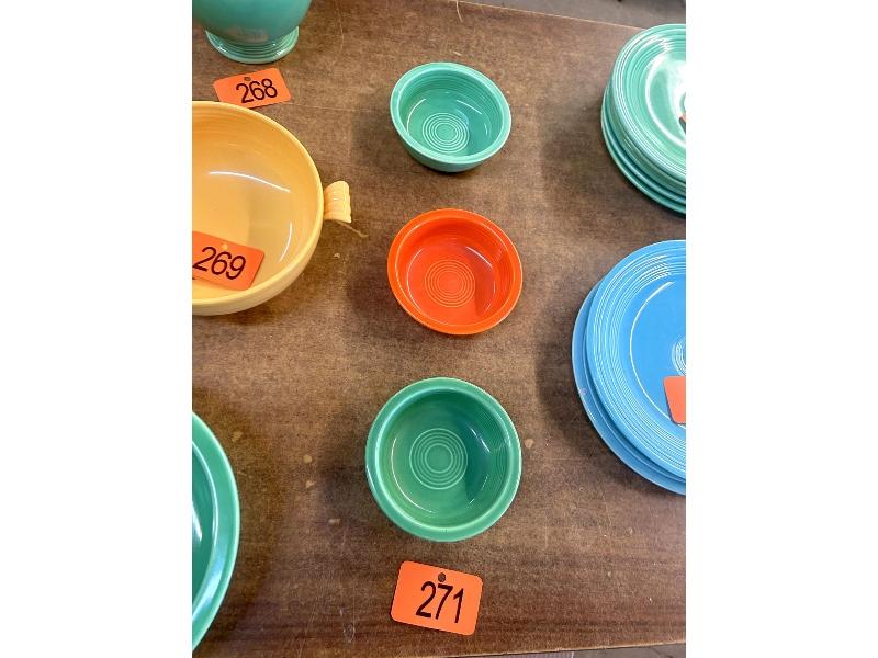 3 Fiesta Bowls 6"