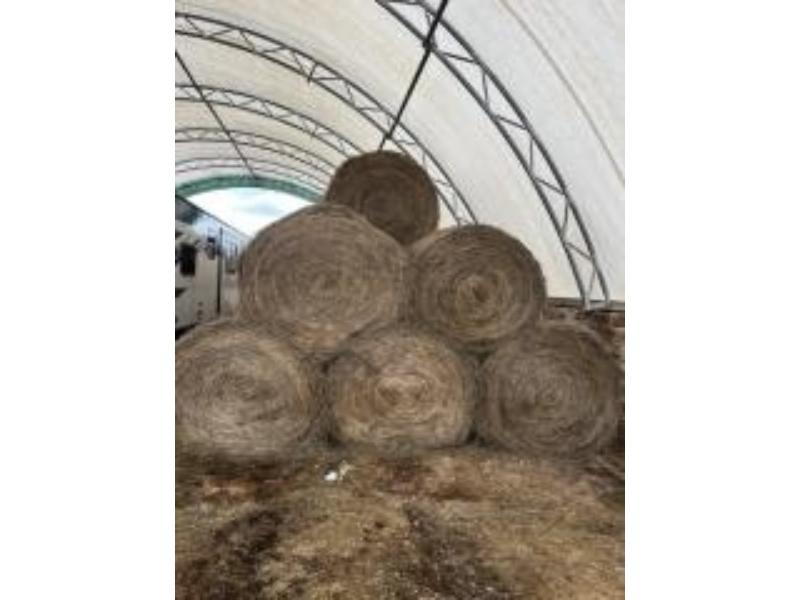 10 Round Bales 2024 4x5 Hardcore Bales