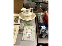 Beatrix Potter Books, Wash Set, Etc.