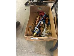 Box of Pipe Wrenches