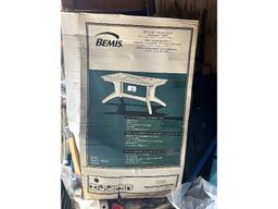 New Bemis Patio Table & 7 Chairs