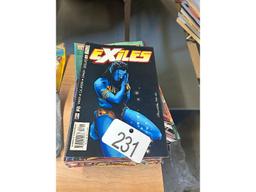 Stack of DC & Marvel Comics