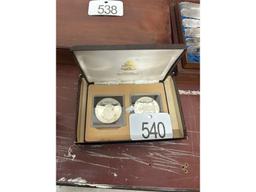 Commonwealth of The Bahamas 1973 2-$10 Coins