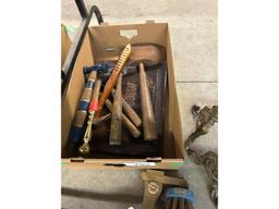 Box of Antique Tools