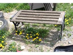 Table, Garden Tools, Wheels