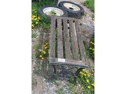 Table, Garden Tools, Wheels