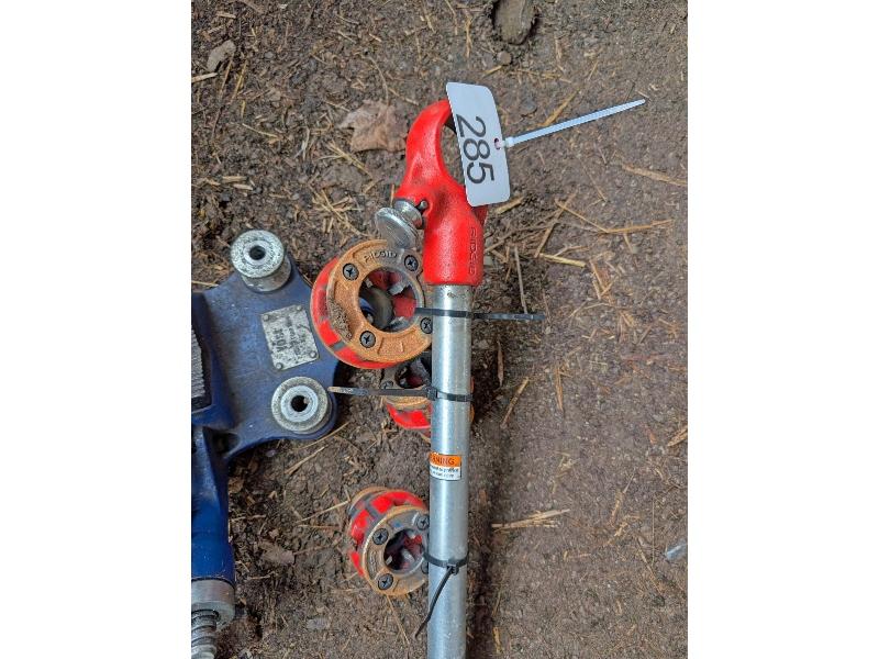Ridgid Threader/Reamer & Pipe Vise