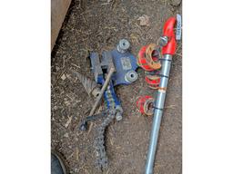 Ridgid Threader/Reamer & Pipe Vise
