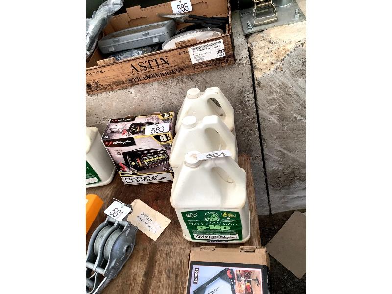 3 Jugs of 15W40 Oil