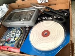 Box of Assorted New Tools