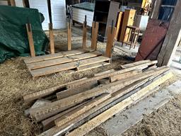 Wooden Platform & 140 Year Old Lumber