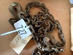 8' Chain 2 Hooks
