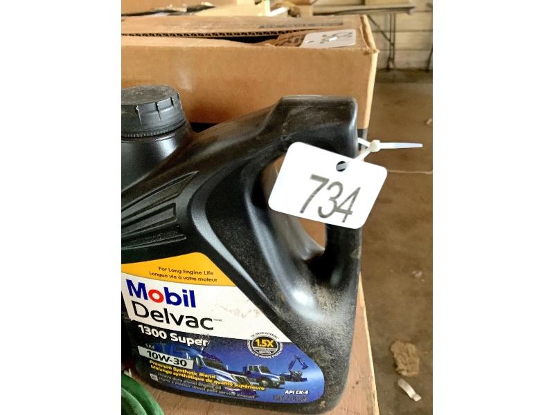 2 Jugs of 10W30 Mobil Oil