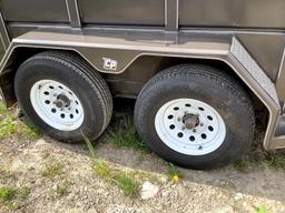 2020 Corn Pro 14' Livestock Trailer - Like New, Has Ownership