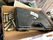 Used Crossman CB40 Air Pistol, Pellets & Cartridges