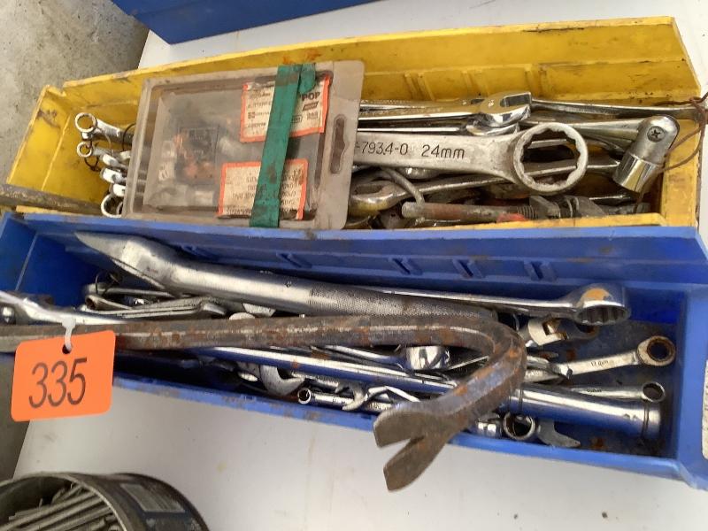 2 Totes of Wrenches