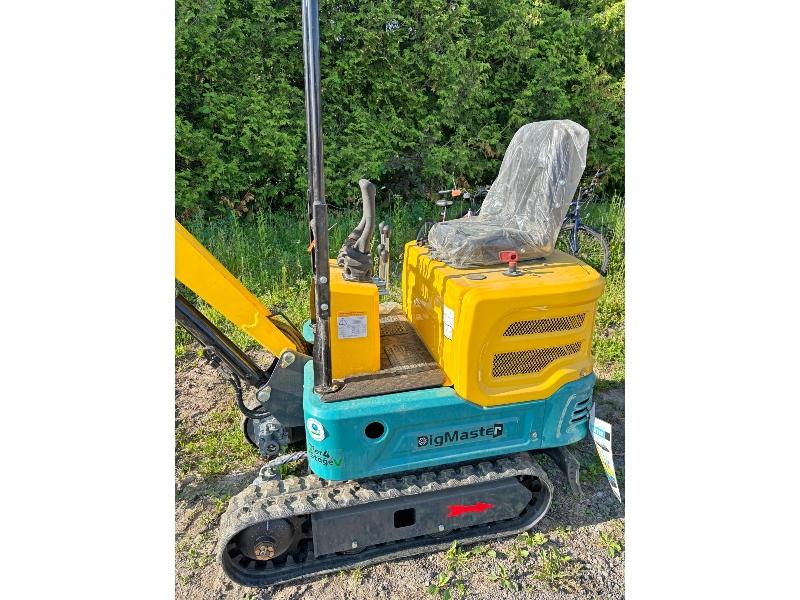 New Dig Master DM 100 1 Ton Gas Excavator