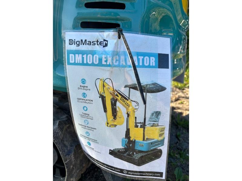 New Dig Master DM 100 1 Ton Gas Excavator