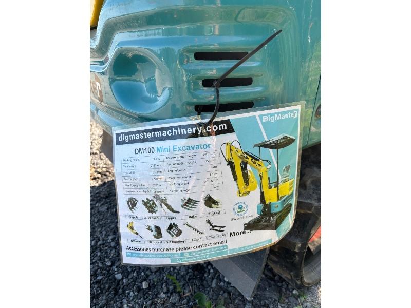 New Dig Master DM 100 1 Ton Gas Excavator