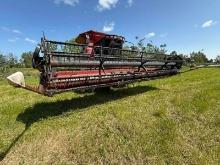 Case IH 1020 Flex Head 25' - Cut Beans Last Fall