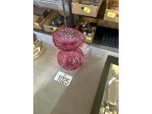 Cranberry Pitcher