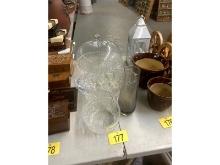 Row of Glassware