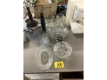 Row of Glassware