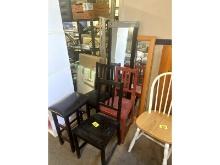 4 Chairs & Mirrors