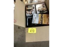 Box of DVDs