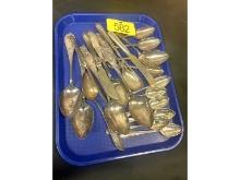 Silverware Marked 875