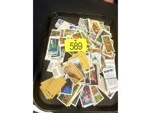 Tray of Cigarette Cards
