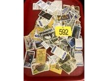 Tray of Cigarette Cards