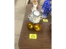 Row of Glassware