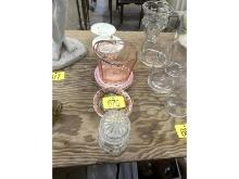 Row of Glassware