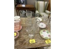 Row of Glassware