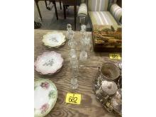 Row of Glassware