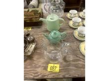 Row of Glassware