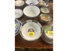 Row of Glassware
