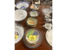 Row of Glassware