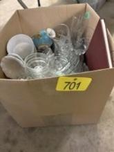 Box of Glassware