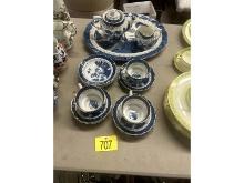 Row of Glassware