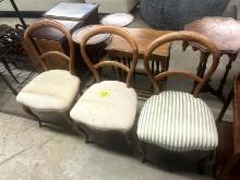 3 Hoop Back Chairs