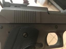 LAR MFG GRIZZLY MARK IV .50AE PISTOL - SERIAL No. V000122 - BAG - 5 CLIPS