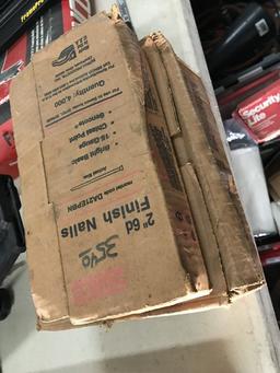 BOXES ASSORTED NAILS FOR NAILERS