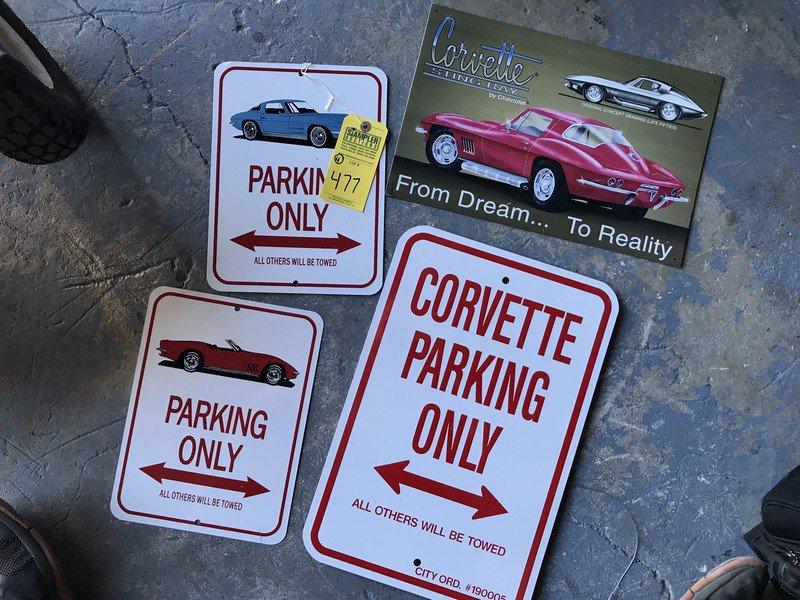 CORVETTE SIGNS