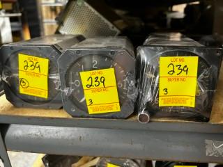 ASSORTED IVSI ALTIMETER - 2- SLZ9200 / 1- B25946-10-006